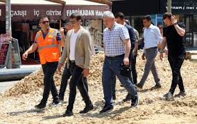 BAŞKANIMIZ AKAY ÇALIŞMALARI İNCELEDİ